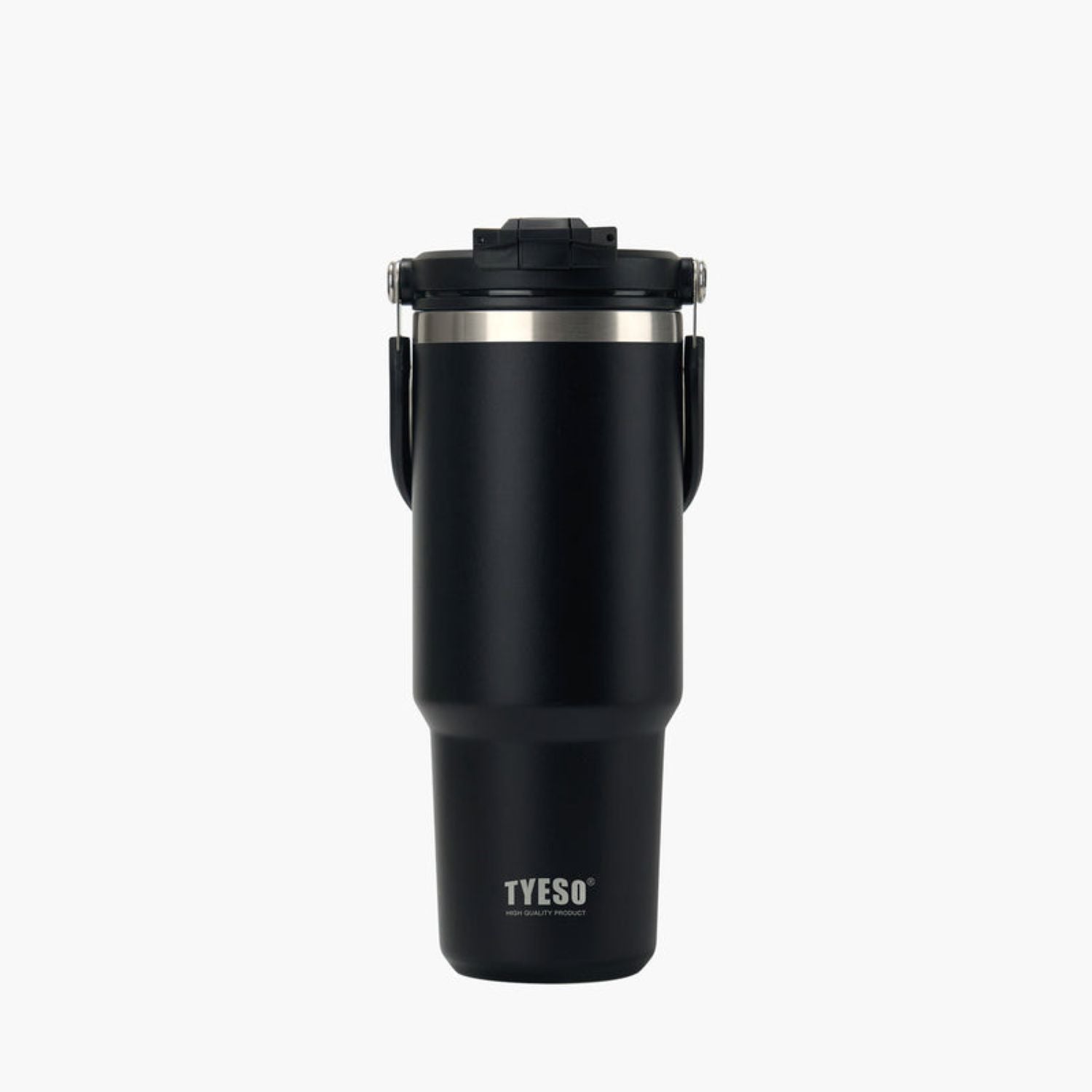 Tyeso Roam 2.0 Leakproof 2 In 1 Sip & Straw Lid S/S Vacuum Insulated Tumbler With Handle 900ML