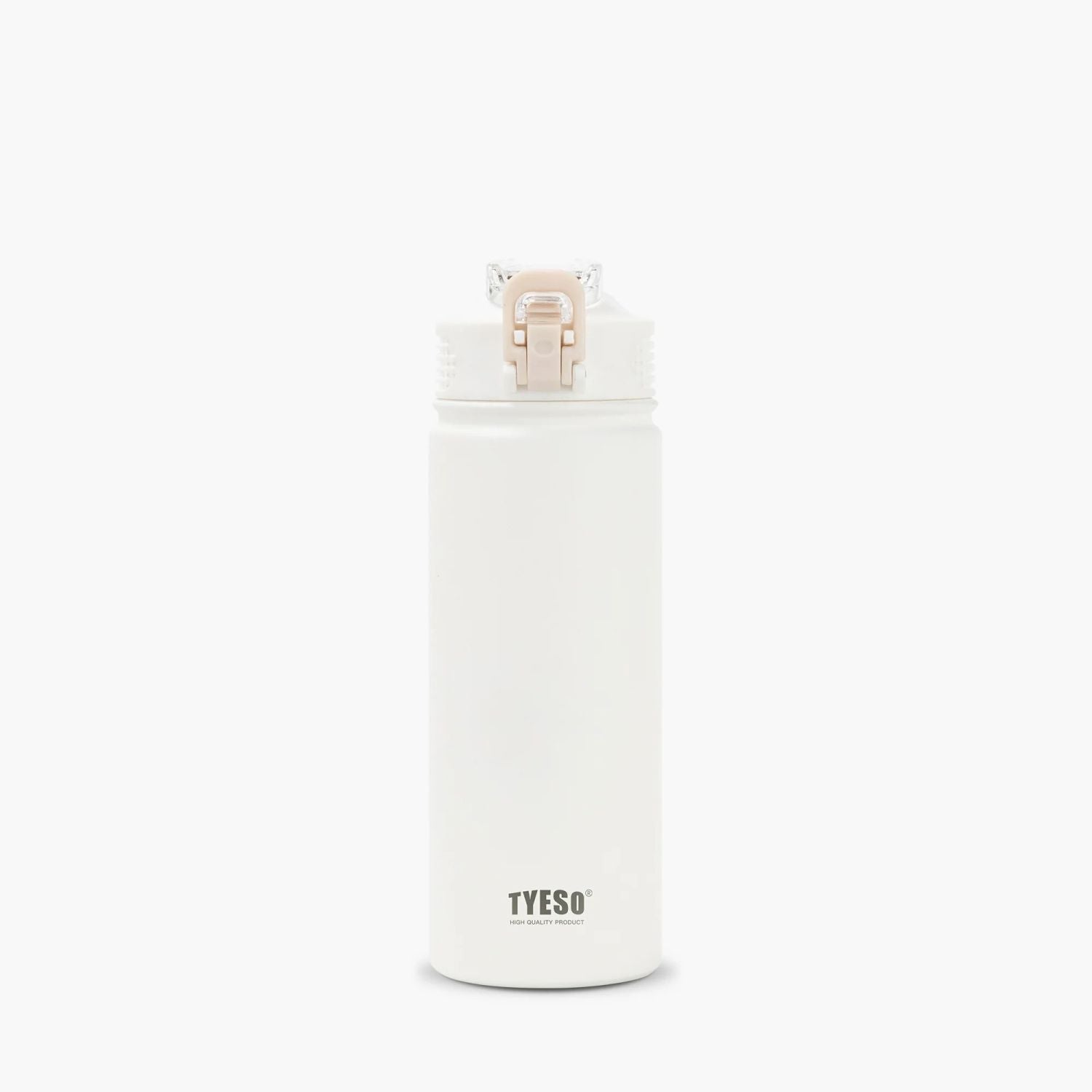 Tyeso Wander Lockable One Press Straw Flip Lid S/S Vacuum Insulated Bottle With Handle 600ml