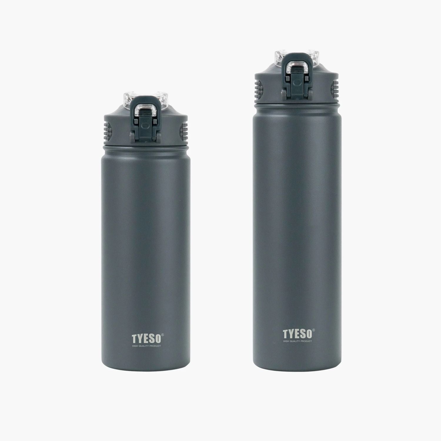 Tyeso Wander Lockable One Press Straw Flip Lid S/S Vacuum Insulated Bottle With Handle 750ml