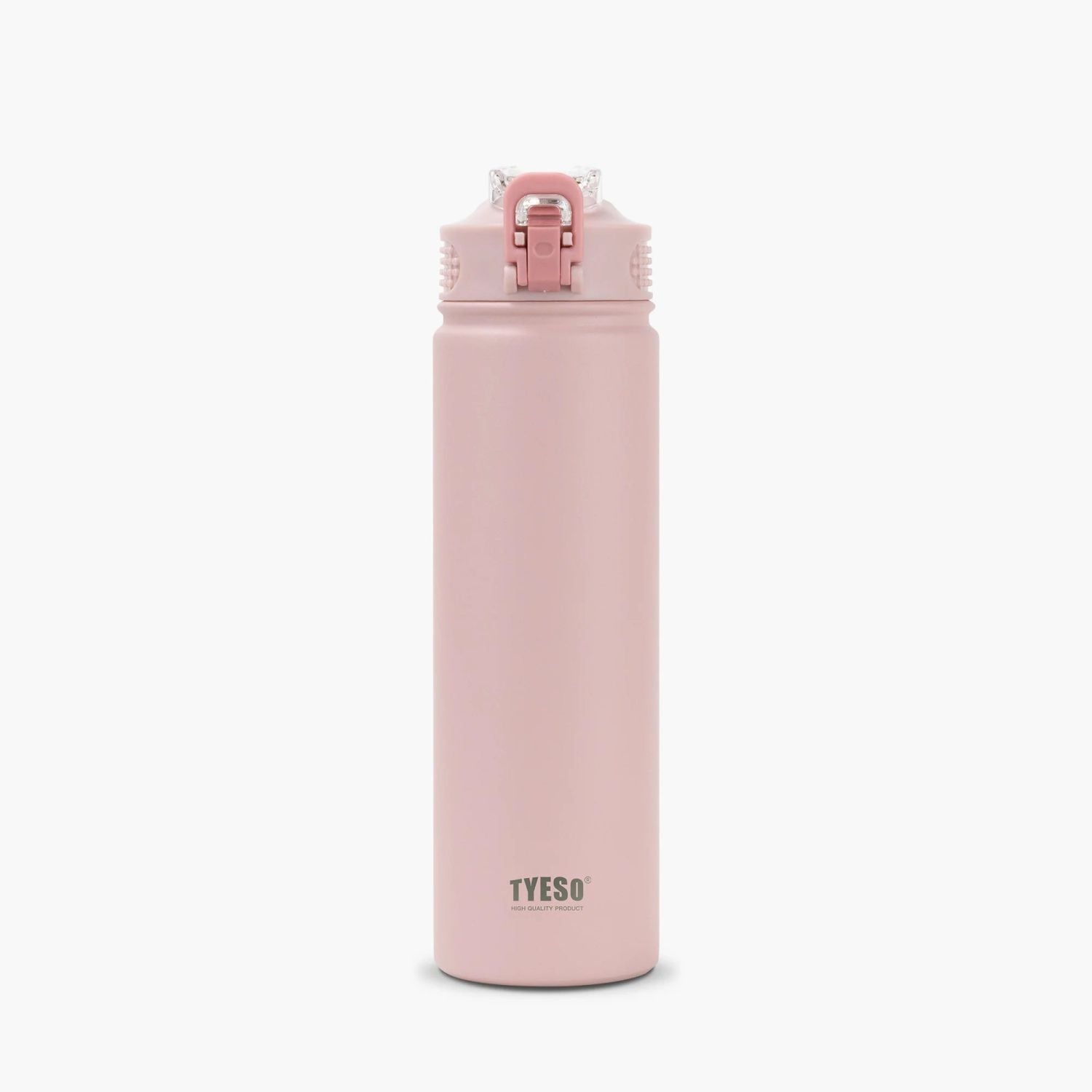Tyeso Wander Lockable One Press Straw Flip Lid S/S Vacuum Insulated Bottle With Handle 750ml