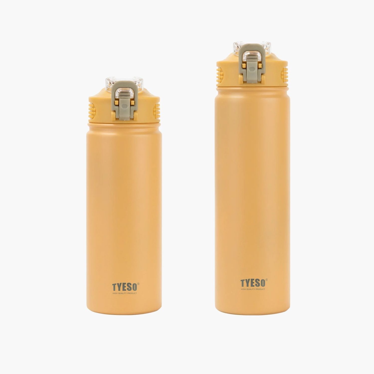 Tyeso Wander Lockable One Press Straw Flip Lid S/S Vacuum Insulated Bottle With Handle 750ml