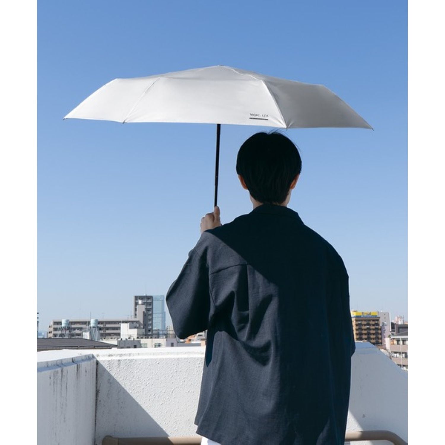 WPC IZA Wind Resistance (2025) UV Protection UPF 50+ Men's Umbrella 55cm