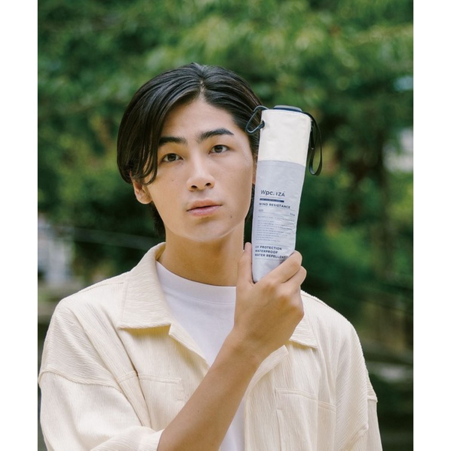 WPC IZA Wind Resistance (2025) UV Protection UPF 50+ Men's Umbrella 55cm