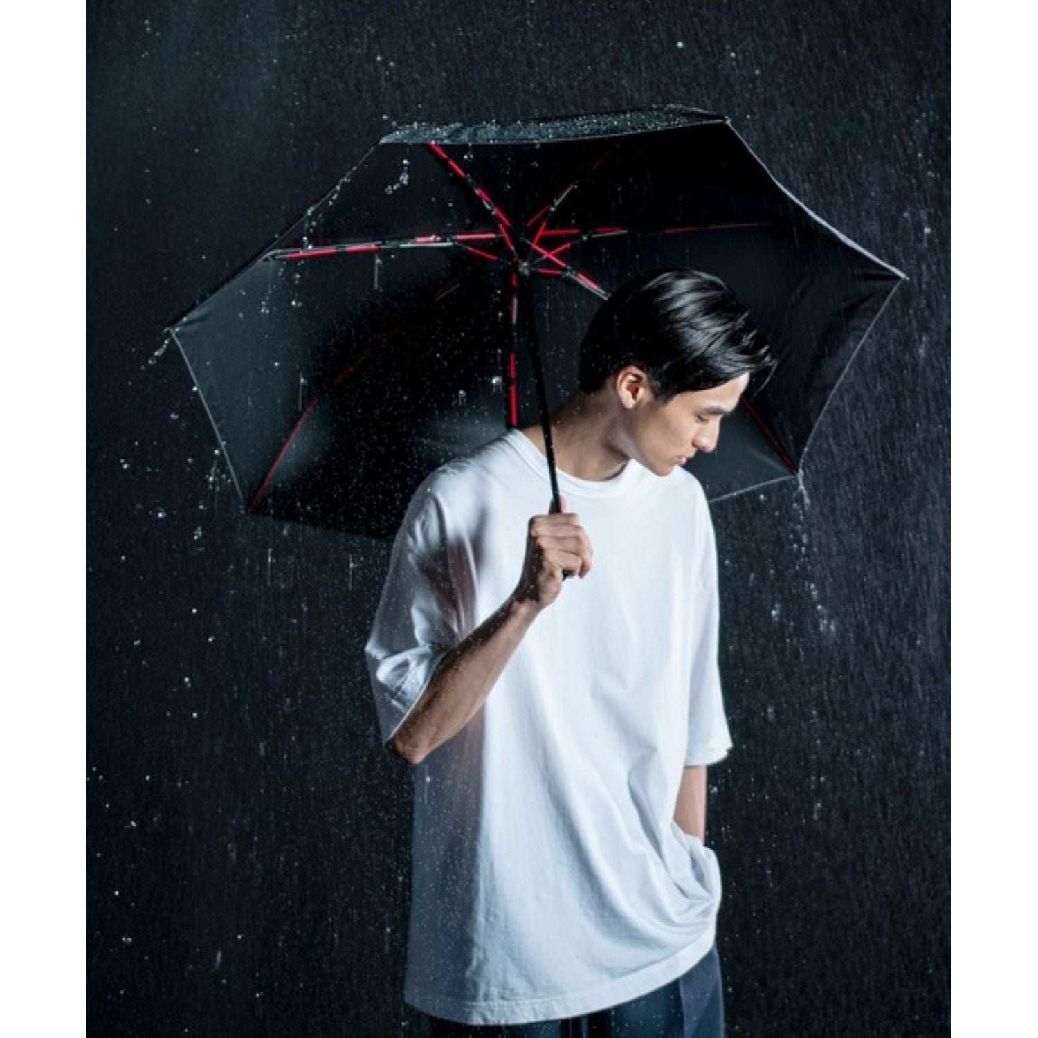 WPC IZA Wind Resistance (2025) UV Protection UPF 50+ Men's Umbrella 55cm