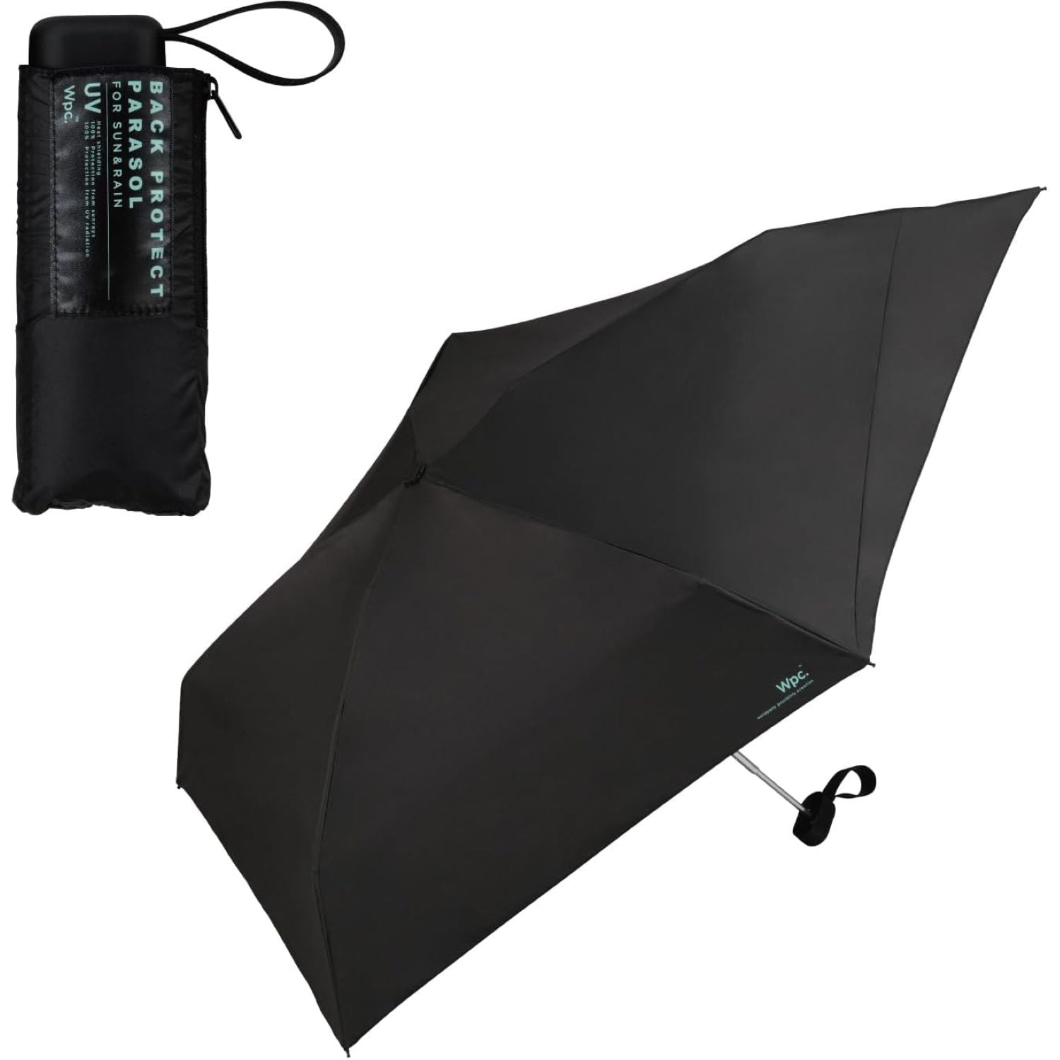 WPC Tiny Back Protect UV Protection Water Repellent Folding Umbrella 50cm
