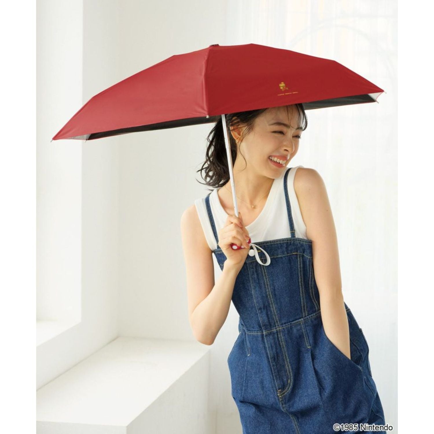 WPC X Super Mario Bros Mini UV Protection UPF 50+ Umbrella 47cm